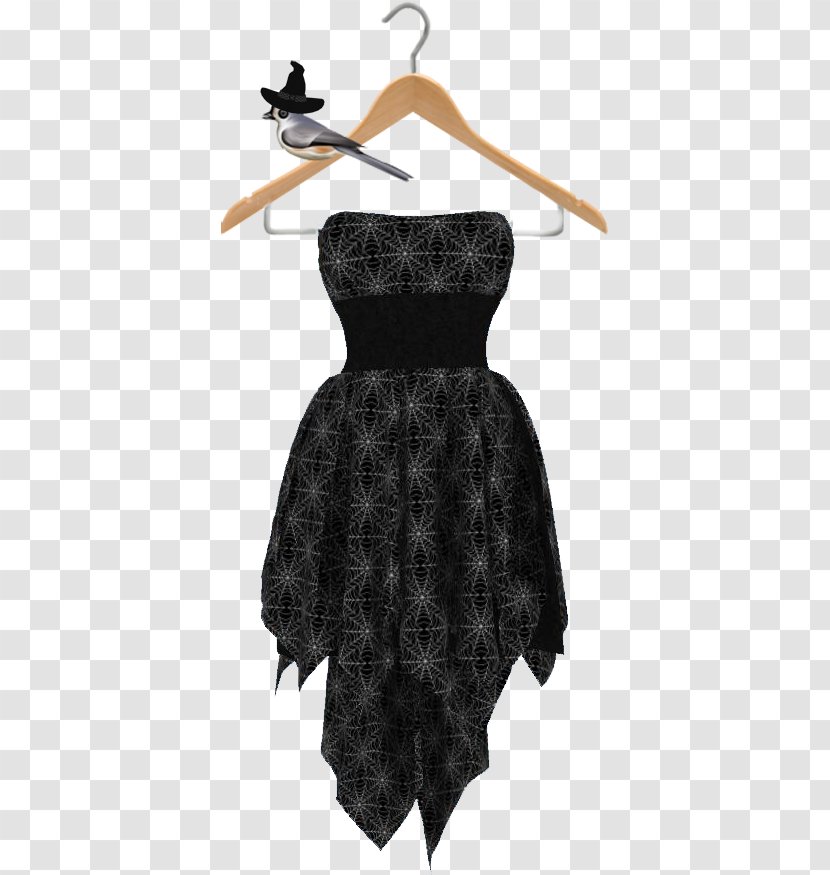 Little Black Dress Shoulder M - Day - Witch Transparent PNG
