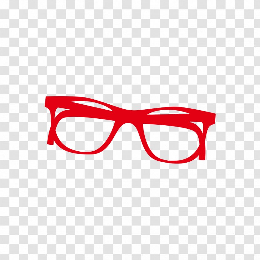 Glasses Red - Border Transparent PNG
