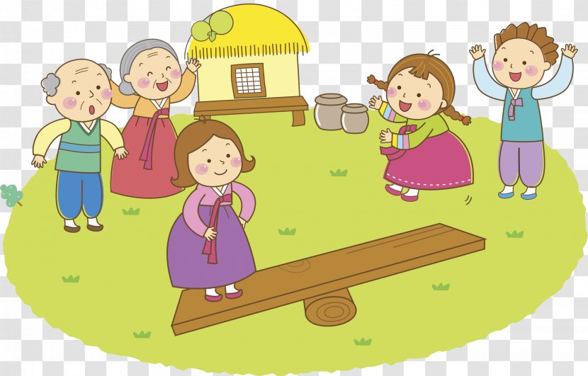 Cartoon Clip Art - Child - Children Playing Transparent PNG