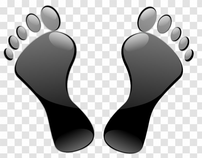 Footprint Clip Art - Heart - Feet Images Transparent PNG