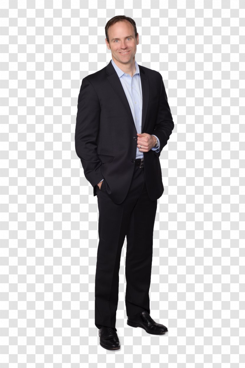 Suit Blazer Jacket Clothing Herringbone - Gentleman - Man Standing Transparent PNG