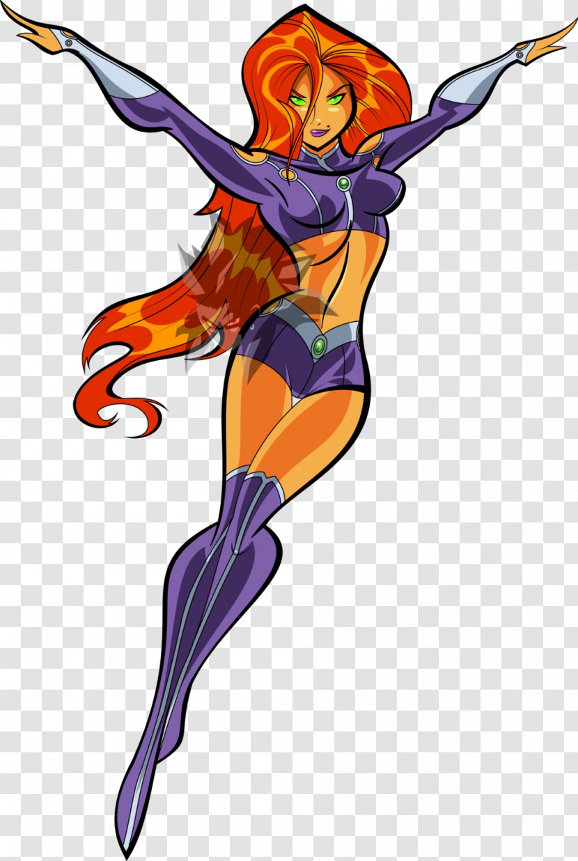 Starfire Raven Batman Robin YouTube - Muscle - Beast Boy Transparent PNG