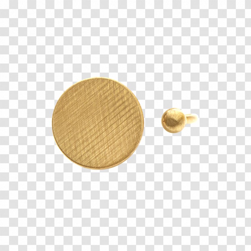Gold Plating Earring Brass - Ring - Circle Dots Transparent PNG