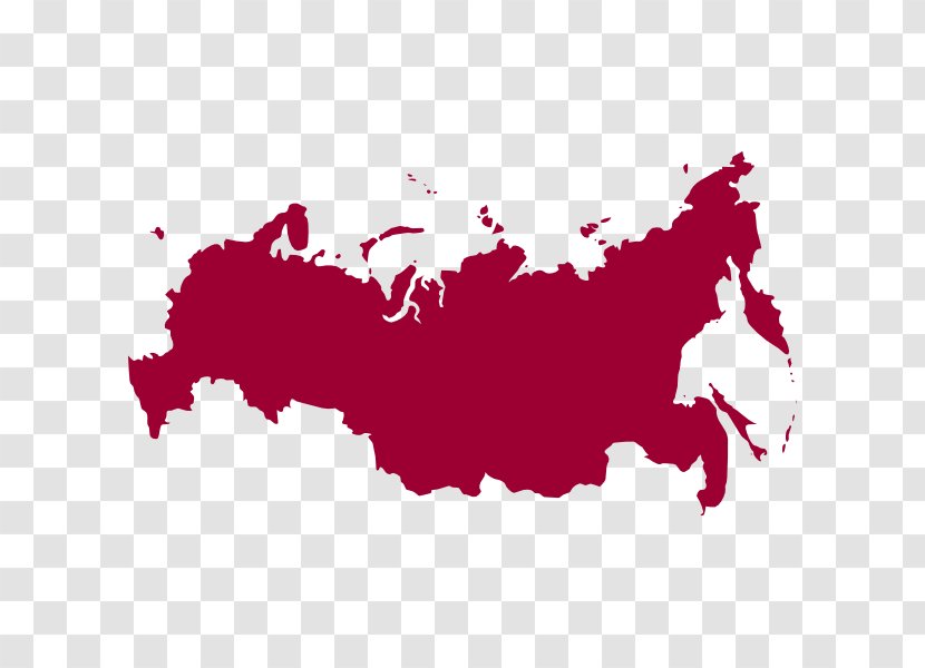 Russia Blank Map Vector Graphics World Transparent PNG