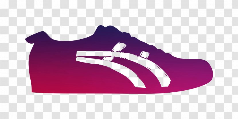 Shoe Logo Product Sneakers Sportswear - Purple Transparent PNG