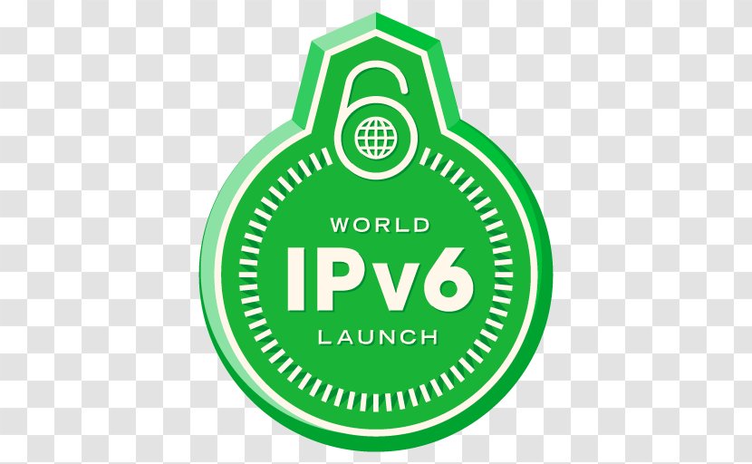 World IPv6 Day And Launch Internet Society Réseaux IP Européens Network Coordination Centre - Signage - Cruch Transparent PNG