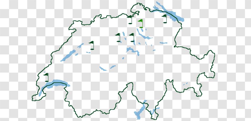Flag Of Switzerland Map Geography Canton Zug Clip Art - Area Transparent PNG
