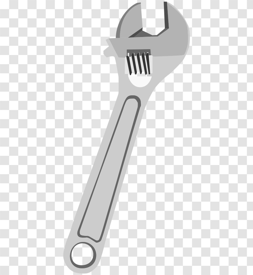 Pipe Wrench Adjustable Spanner Clip Art - Hardware - Cliparts Transparent PNG