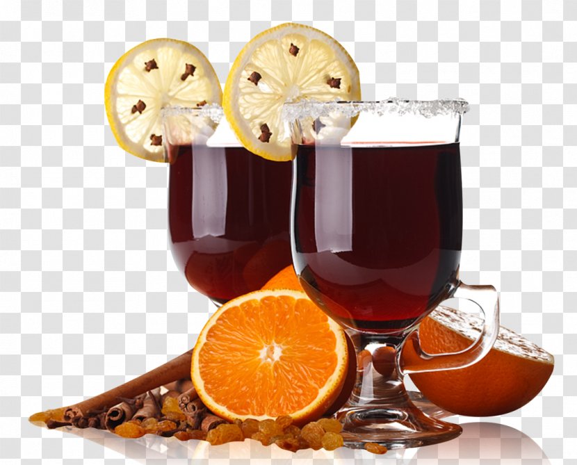 Mulled Wine Tea Cocktail Red - Green Transparent PNG