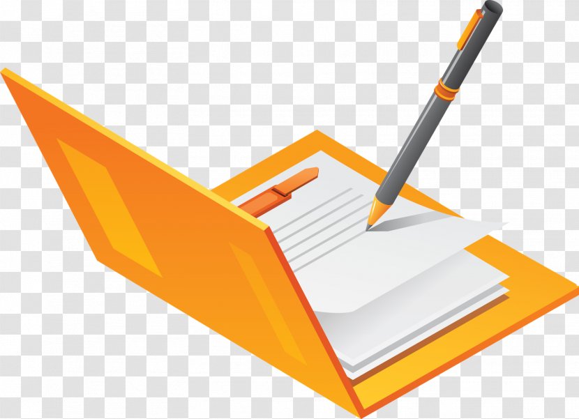 Document Contract - Material - Pen Transparent PNG