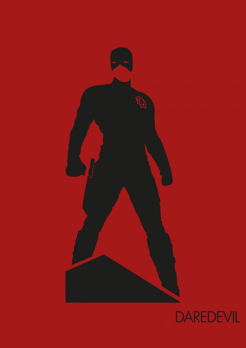 Daredevil Logo Digital Art Film - Superhero Transparent PNG