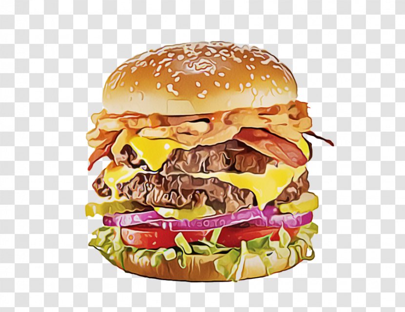 Hamburger - Burger King Premium Burgers - Cuisine Dish Transparent PNG