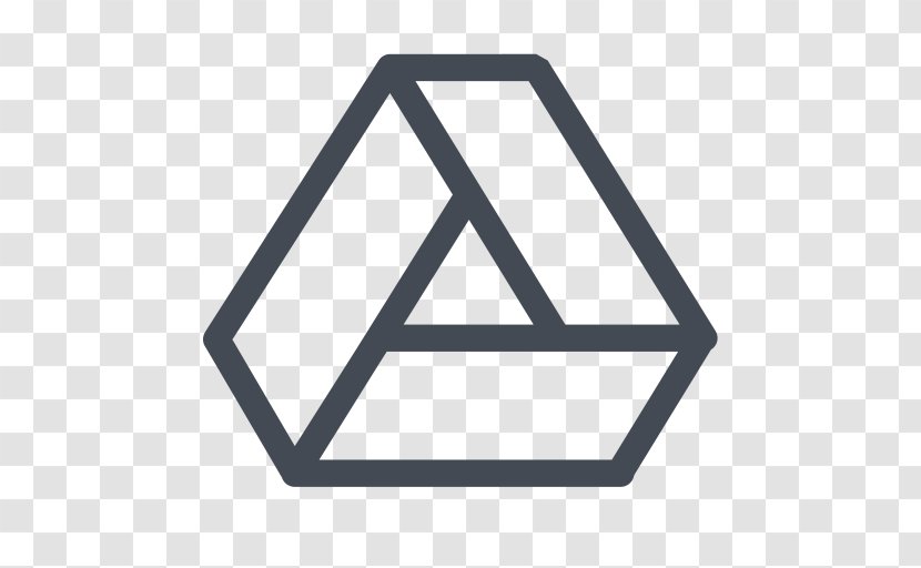 Google Drive Cloud Computing - Triangle Transparent PNG