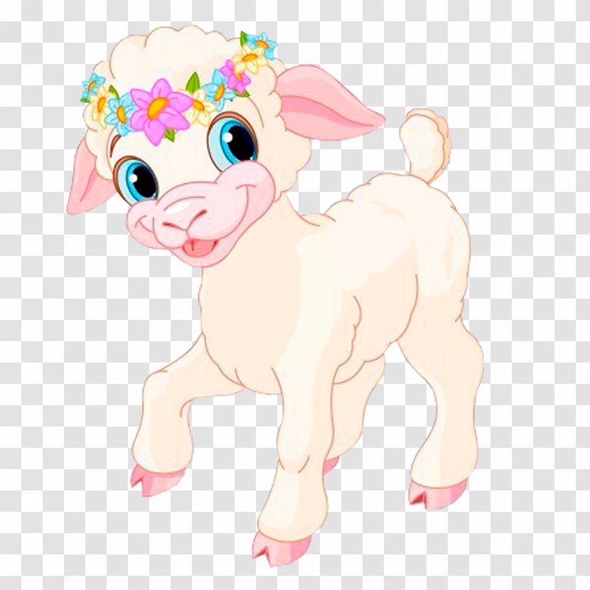 Easter Bunny Sheep Goat Clip Art - Fotosearch Transparent PNG
