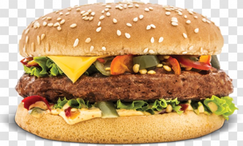 Hamburger Pizza Veggie Burger French Fries Carl's Jr. - Beef - Minced Transparent PNG