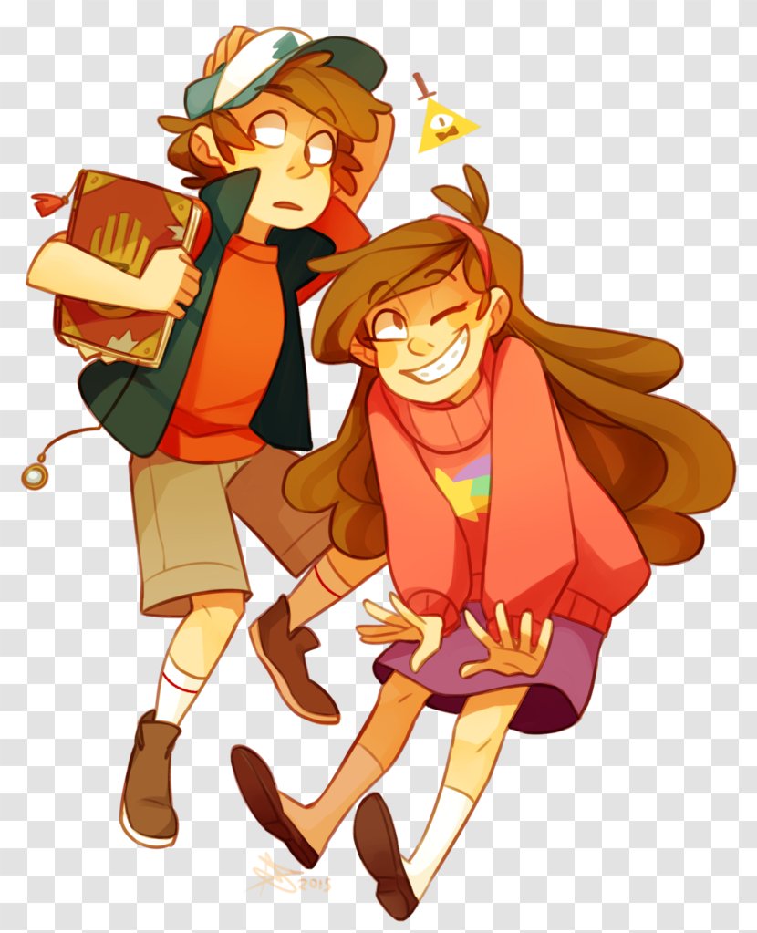 Dipper Pines Mabel Bill Cipher Writer Television Show - Cartoon - Flower Transparent PNG