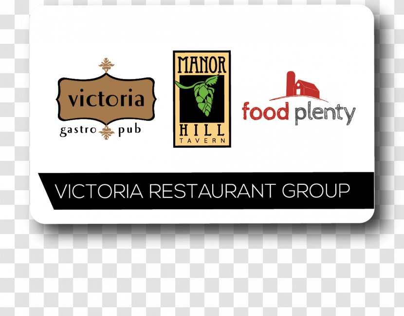 Food Plenty Victoria Gastro Pub Gift Card Manor Hill Brewing - Brand - Amazon Transparent PNG