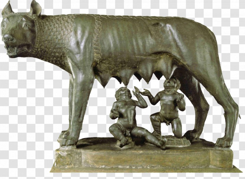 Capitoline Wolf Ancient Rome Etruscan Civilization Laocoön And His Sons Art - Bronze Sculpture - Painting Transparent PNG
