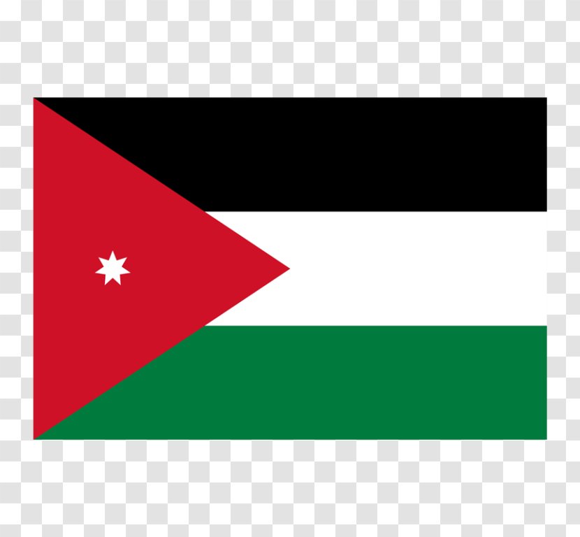 Flag Of Jordan LyngSat - Radio And Television Corporation Transparent PNG