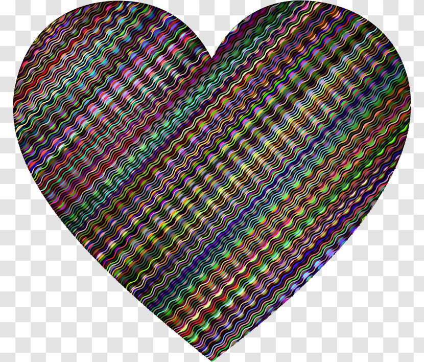 Valentine's Day Heart Love Clip Art - Thread - WAVY Transparent PNG