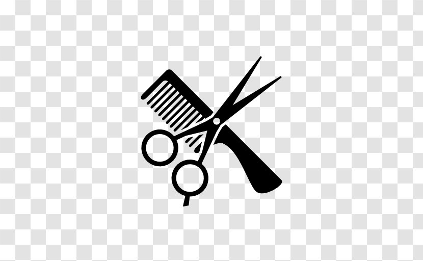 Comb Cosmetologist Beauty Parlour Hairstyle Clip Art - Cutting Hair Transparent PNG