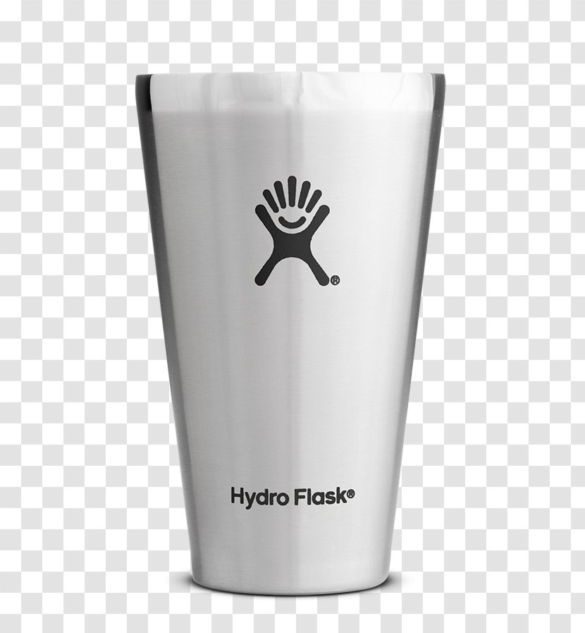 Hydro Flask Tumbler Water Bottles Pint Glass Ounce - Stainless Steel - Bottle Transparent PNG