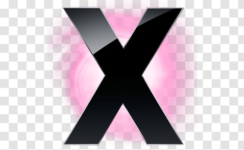 Pink Angle Symbol - X Circle Transparent PNG