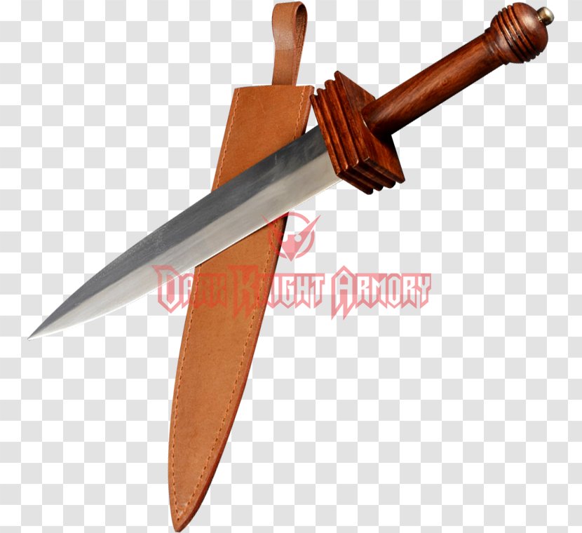 Bowie Knife Throwing Dagger Sword Transparent PNG