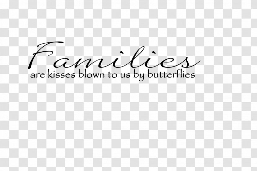 Logo Handwriting Brand Line Font - Family Words Transparent PNG