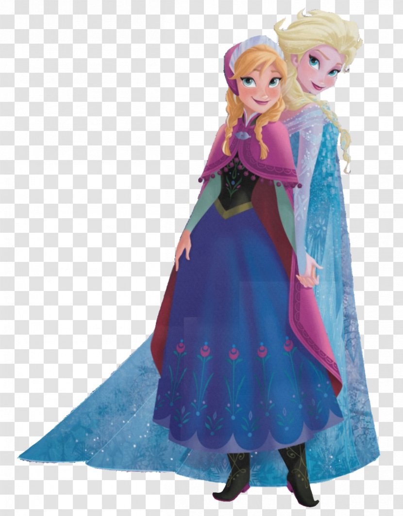 Anna Elsa Olaf Kristoff Frozen - Figurine Transparent PNG