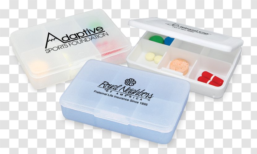 Pill Boxes & Cases Tablet Plastic - Container - Box Transparent PNG