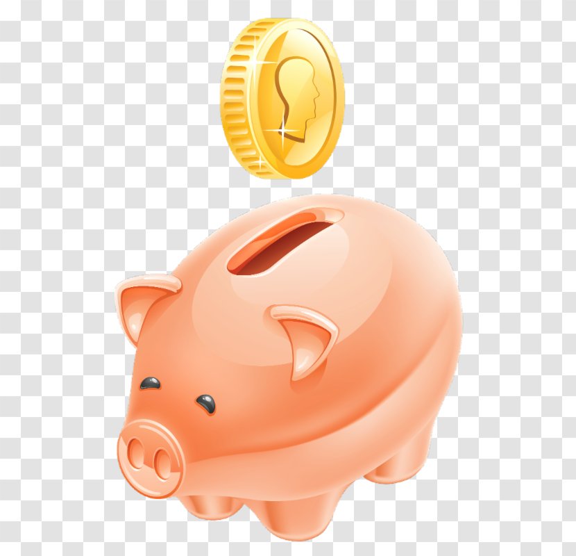 Piggy Bank Coin Clip Art - Money Transparent PNG