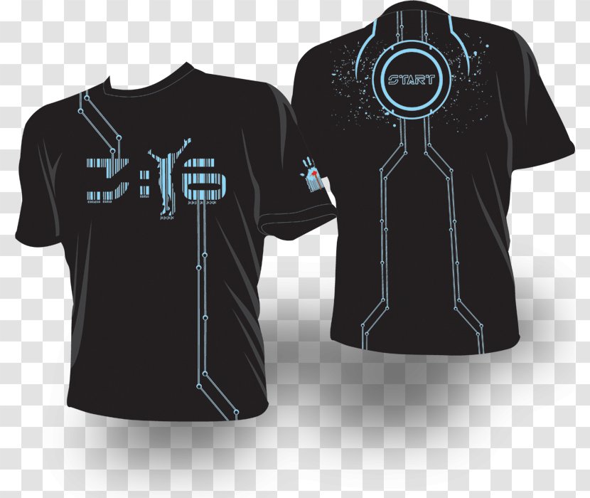 T-shirt Logo Sleeve Outerwear - Tshirt Transparent PNG