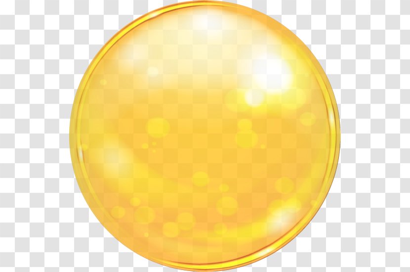 Yellow Circle - Sphere - Ball Transparent PNG