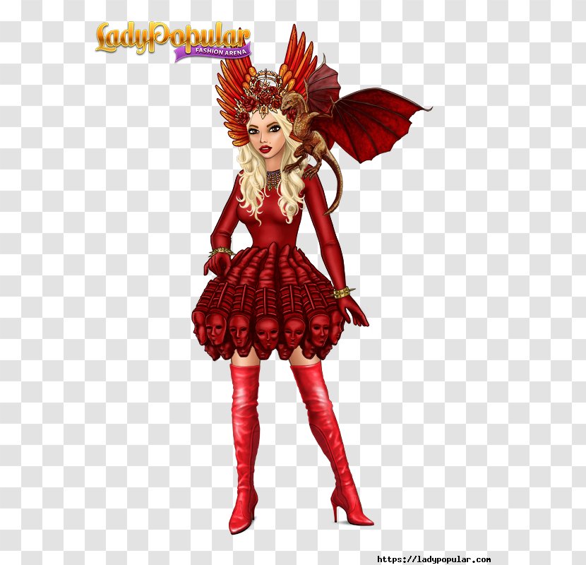 Lady Popular Fashion Costume Designer - Good Vs Evil Transparent PNG