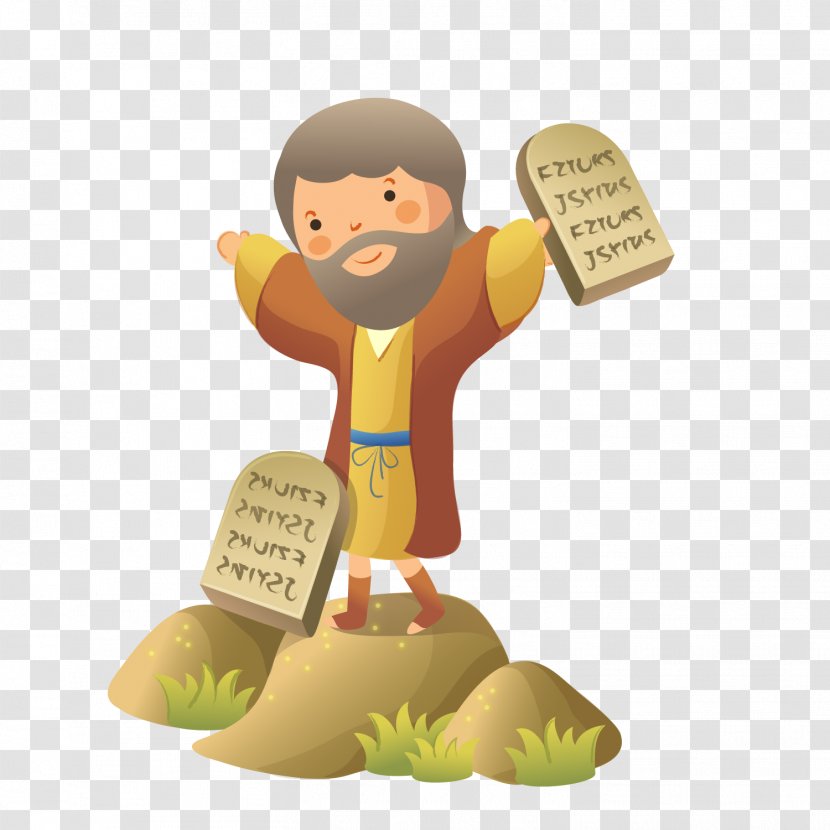 Ten Commandments Bible Book Of Deuteronomy Thou Shalt Not Make Unto Thee Any Graven Image Steal - Cartoon - Vector Jesus Revived Pass By Transparent PNG
