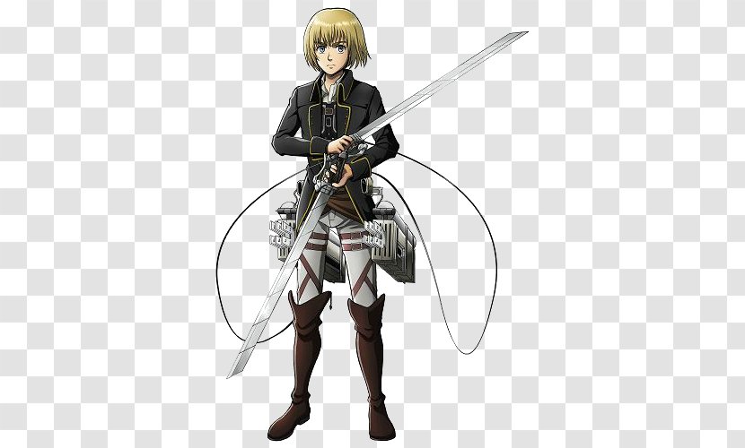 Armin Arlert Eren Yeager Mikasa Ackerman Attack On Titan A.O.T.: Wings Of Freedom - Frame Transparent PNG
