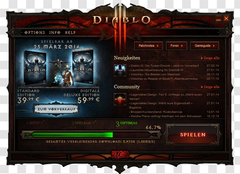 Diablo III: Reaper Of Souls Blizzard Entertainment Game Computer - Battle.net Transparent PNG