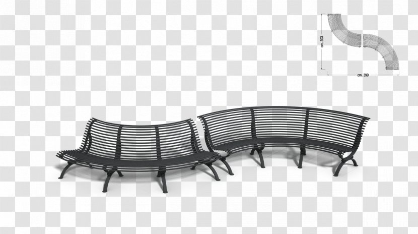 Concave Set Bench Function Curve Convex - Sunlounger - Seat Transparent PNG