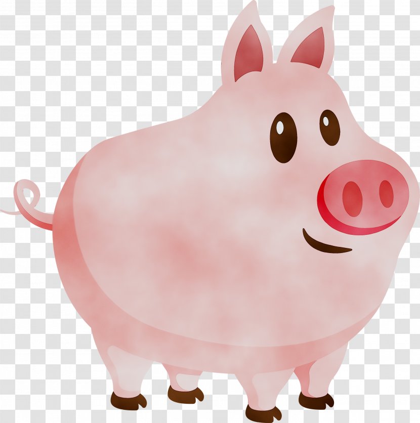 Domestic Pig Vector Graphics Clip Art - Drawing - Money Handling Transparent PNG