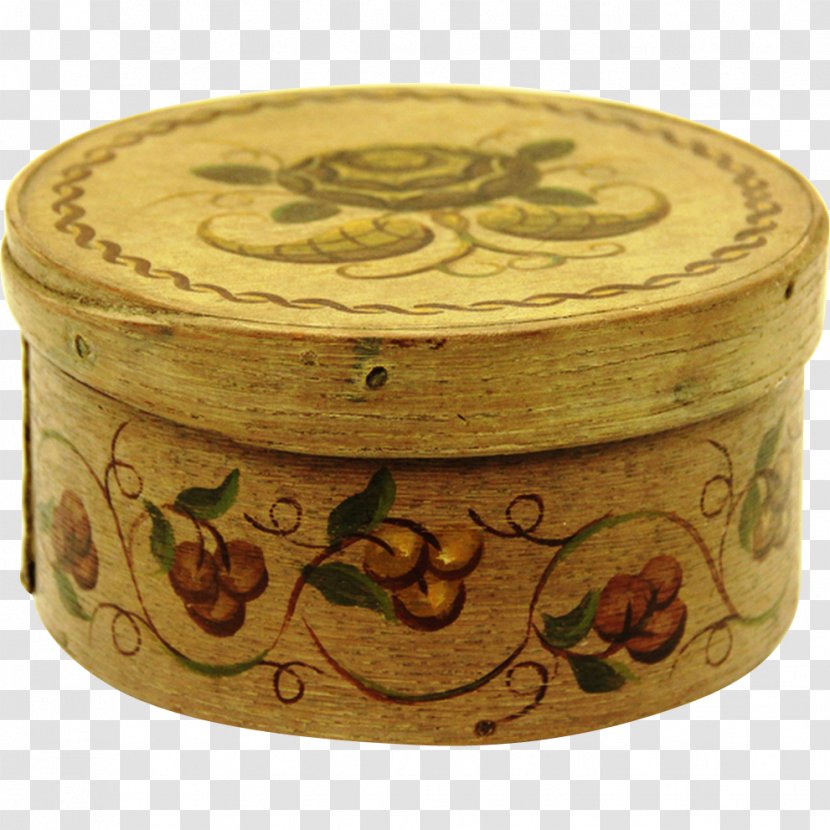 Lid - Brass - Hand-painted Boxes Transparent PNG