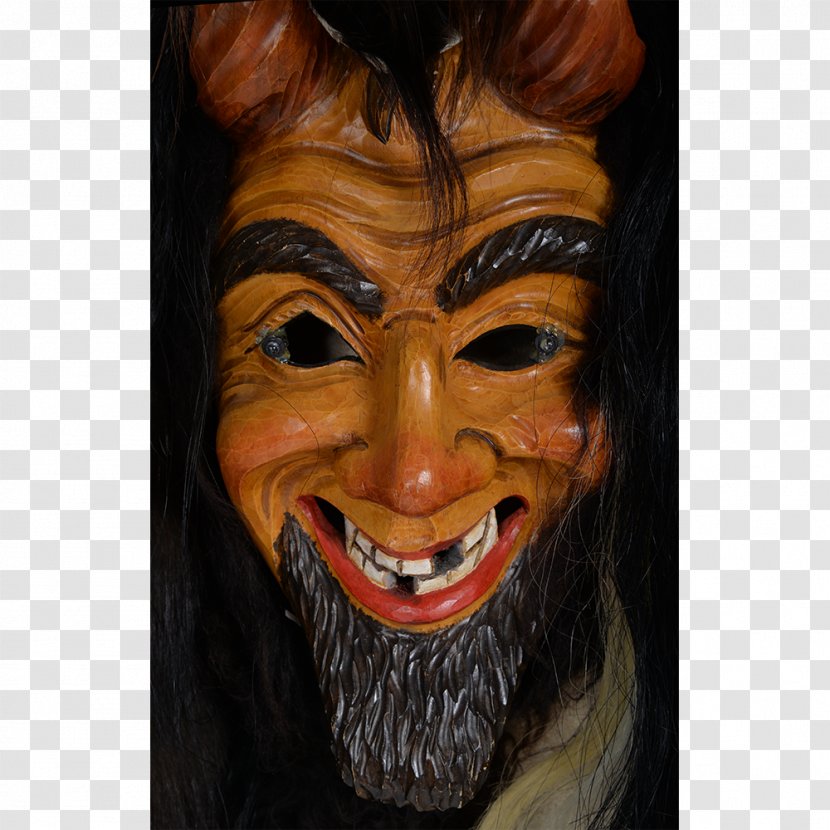 Baden-Württemberg Mask Teufel Swabian-Alemannic Fastnacht Face - Swabians - African Wood Transparent PNG