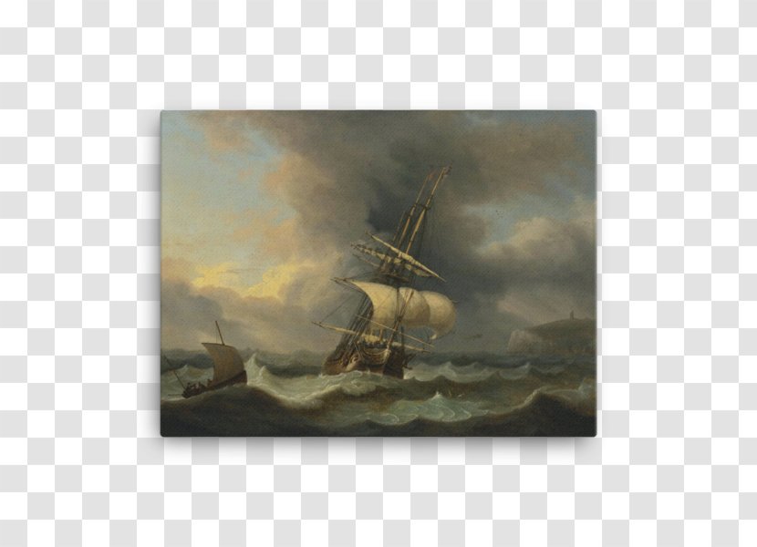 Ships In Distress Off A Rocky Coast Painting Art Storm Exploration Sail - Rocket - Low Price Transparent PNG