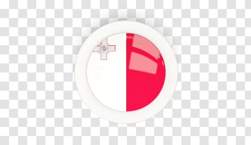 Brand Logo Pink M Font - Flag Of Malta Transparent PNG