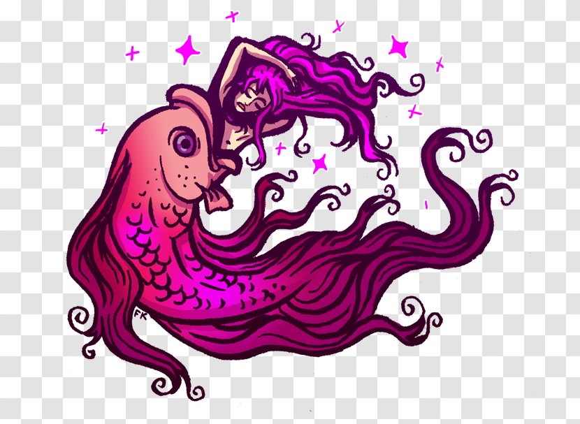 Pink M Animal Legendary Creature Clip Art - Mythical - Drama Queen Transparent PNG