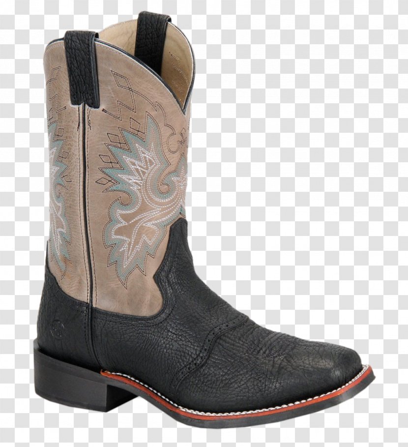 Cowboy Boot Shoe Double-H Boots Slipper - Brown Transparent PNG