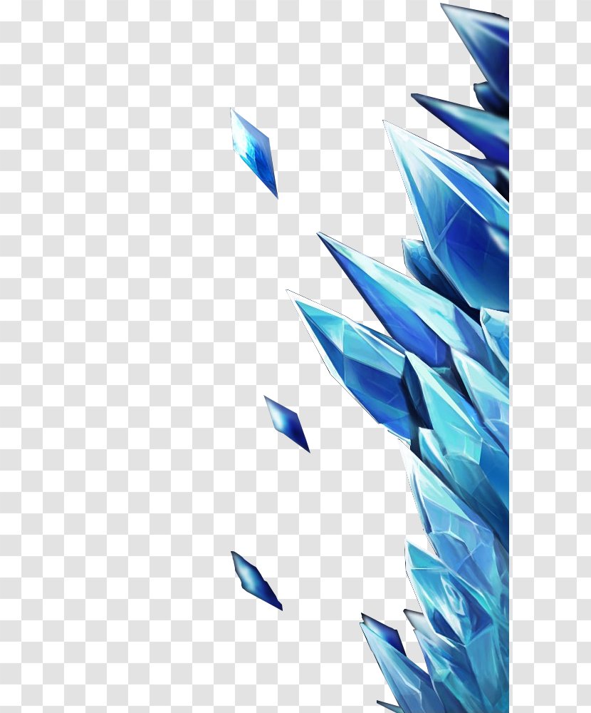 Crystal Desktop Wallpaper - Quartz - Nice Blue Diamond Transparent PNG
