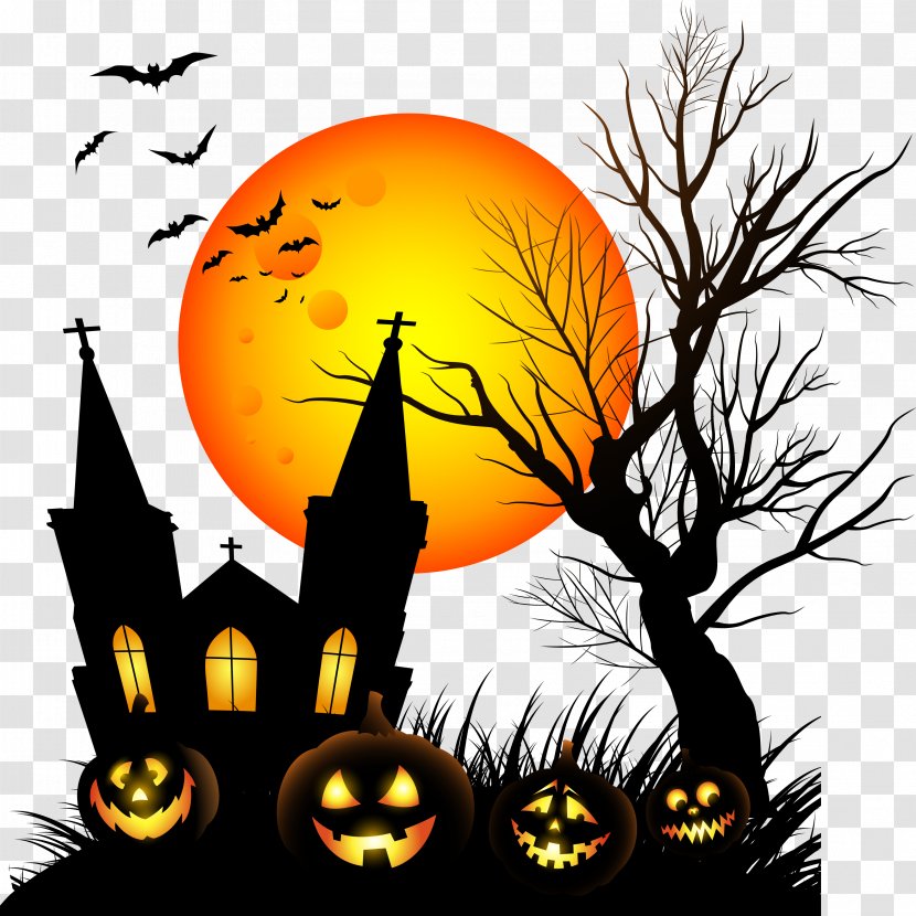Jack-o'-lantern Pumpkin Halloween Portable Network Graphics Clip Art - Carving Transparent PNG