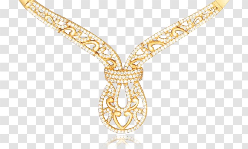 Necklace Bling-bling Body Jewellery Diamond - Fashion Accessory - Exquisite Designs Transparent PNG