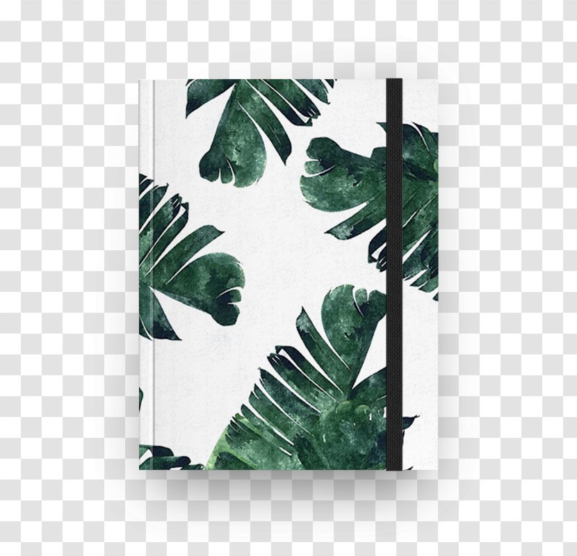 Banana Leaf Watercolor Painting Wallpaper - Posters Decorative Palm Leaves Transparent PNG